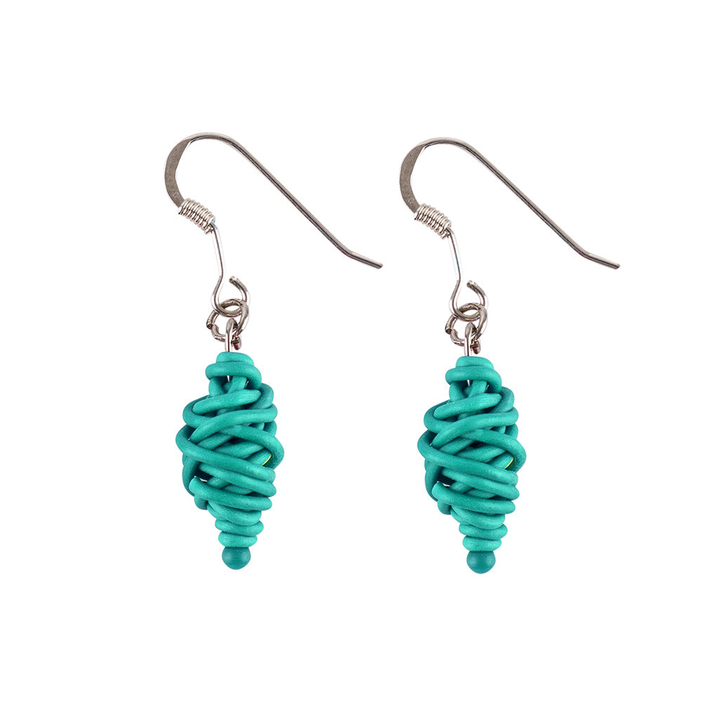 Isla Recycled Electrical Wire Earrings (4 Colours Available)