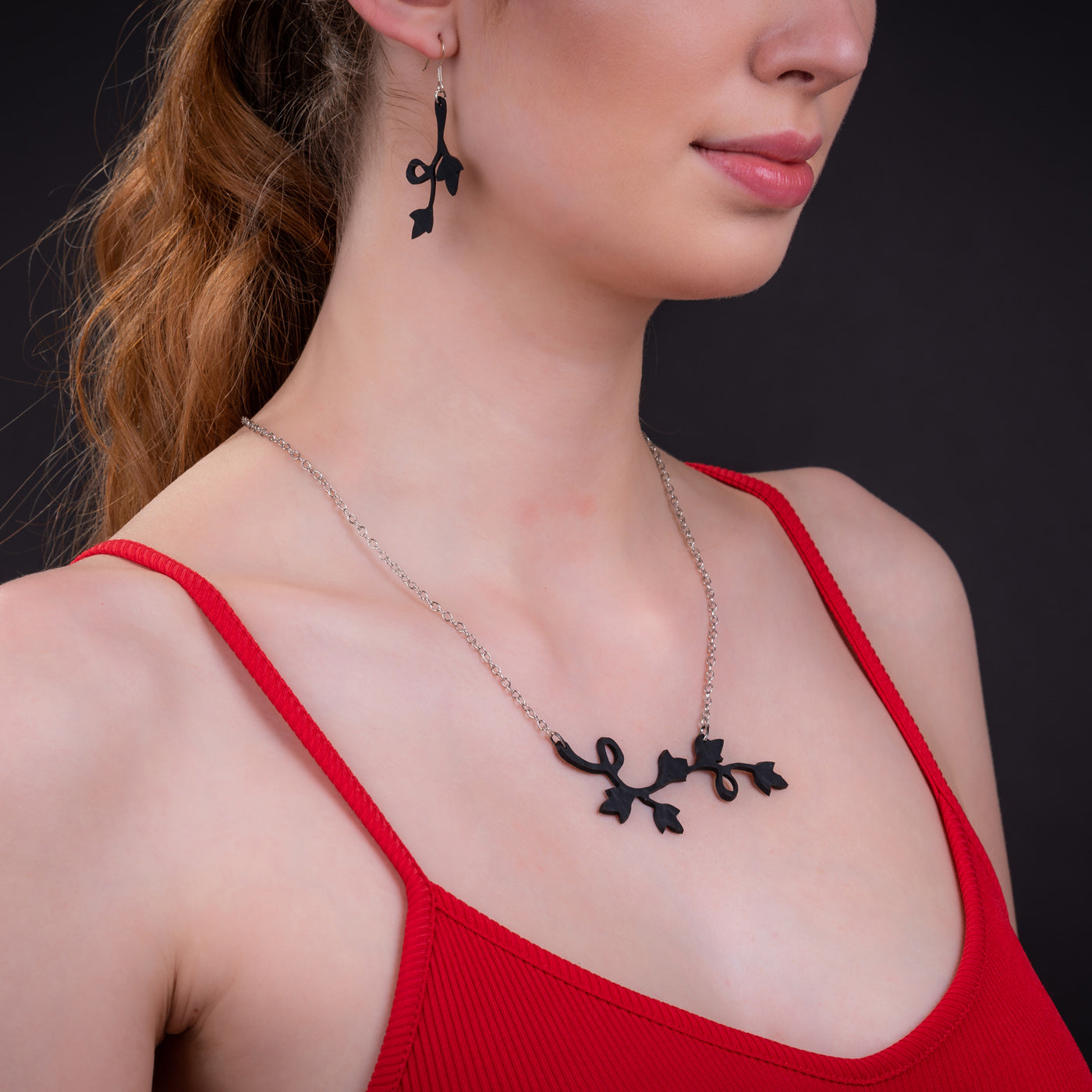 Evelyn Climbing Flower Earrings