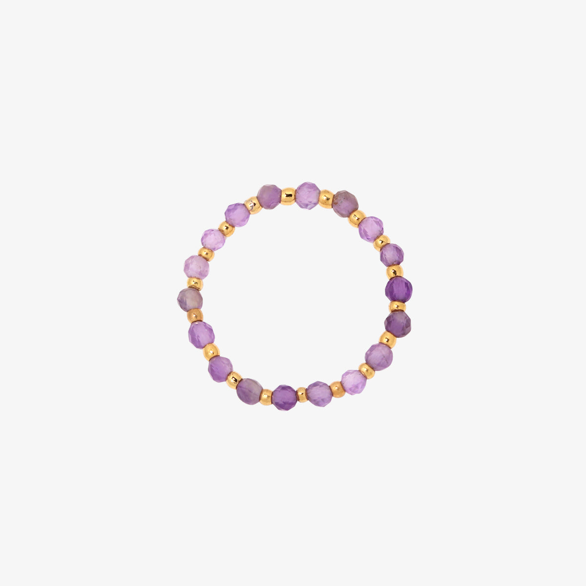Stretched gemstone ring